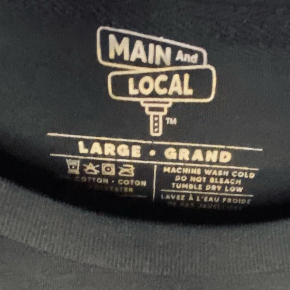 MAIN AND LOCAL Life Is Gourd Halloween T-Shirt Men’s (Unisex) Size Large - Picture 4 of 4